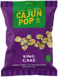 NolaCajun Cajun Pop Popcorn King Cake Louisiana Mardi Gras Snack New Orleans