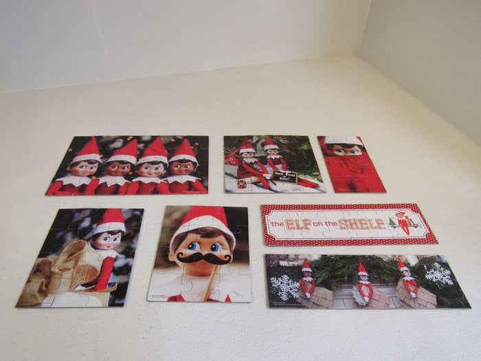 Cardinal-Elf-On-A-Shelf-Wood-Puzzles-Lot-of-7-152 2