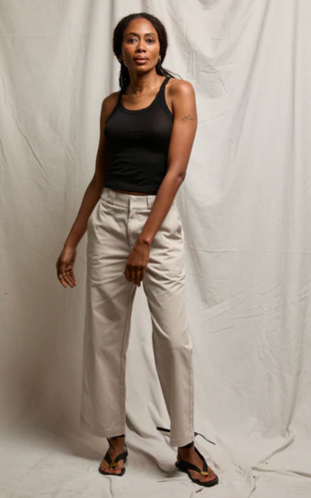 CARMEN LIGHT FRENCH JERSEY TANK