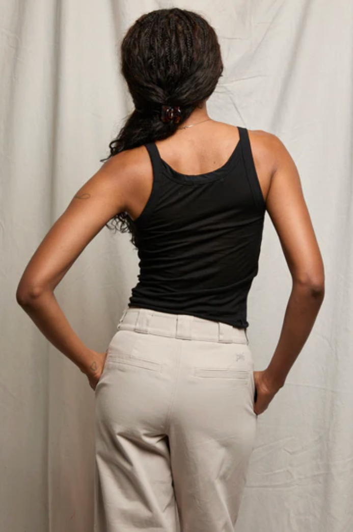 CARMEN LIGHT FRENCH JERSEY TANK