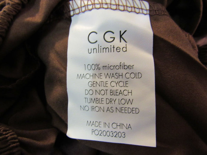 CGK-Unlimited-Luxury-Split-King-Sheet-4-pc-Set-Brown-Wrinkle-and-Stain-Resistant-592 7