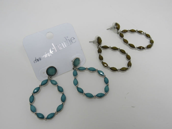 Charming-Charlie-Fashion-Earrings-Lot-of-2-Pair-Female-Adult-492 2