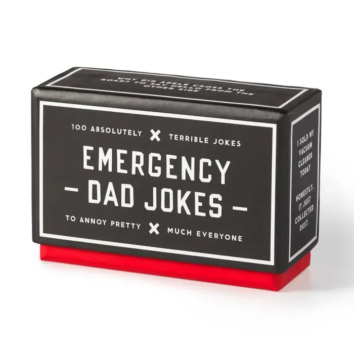 Chronicle Books Brass Monkey Emergency Dad Jokes