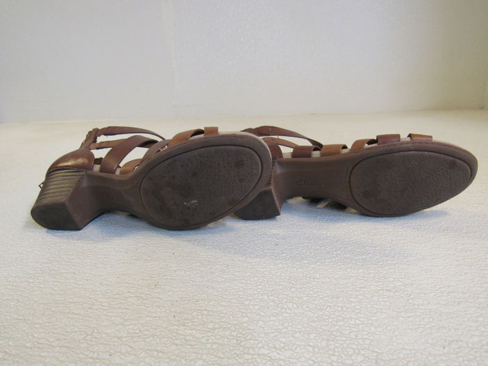 Clarks-Ultimate-Comfort-Collection-Sandal-
Sandals-Tan-Female-Adult-Size-8-438 6
