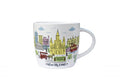 NolaCajun Colorful Quarter Coffee Mug New Orleans Gift