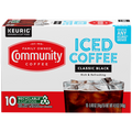 Community Coffee Iced Coffee Cups - Louisiana Cold Brew Iced Coffee Singles