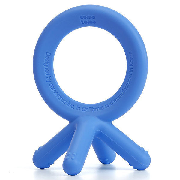 Comotomo Silicone Baby Teether - Blue