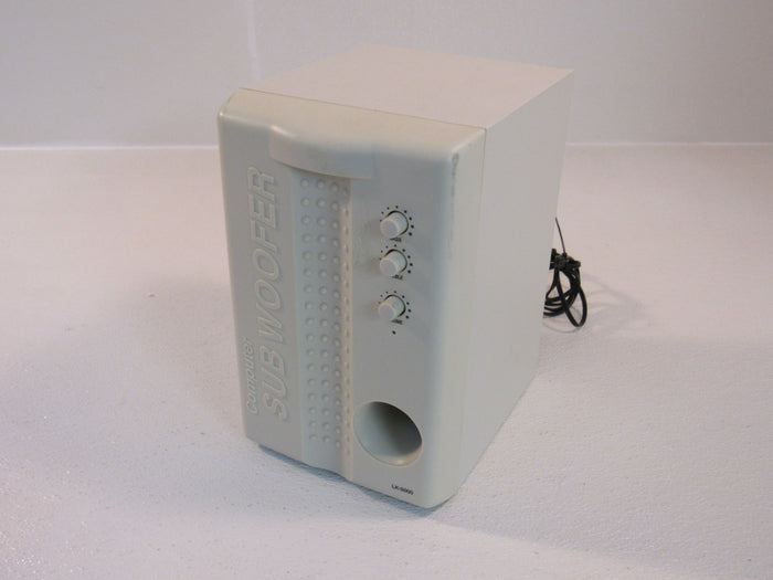 Computer Subwoofer 5in Multimedia Gray LK-5000 Vintage -- Used