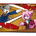 Courtroom Action - Poster Print
