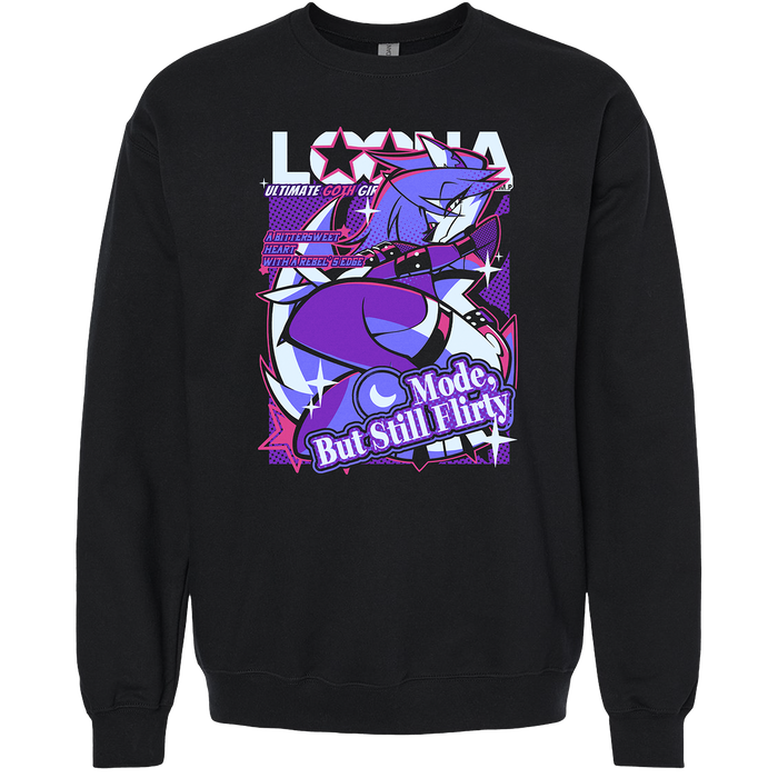 Crewneck Sweatshirt - Loona - From Helluva Boss with Love *LIMITED STOCK*