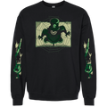 Crewneck Sweatshirt - Mammon Halloween Slasher w/Printed Sleeves *LIMITED STOCK*
