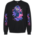 Crewneck Sweatshirt - Octavia - Cozy Winter w/Printed Sleeves *LAST CHANCE*