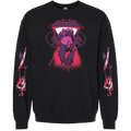 Crewneck Sweatshirt - Octavia Halloween Slasher w/Printed Sleeves *LIMITED STOCK*