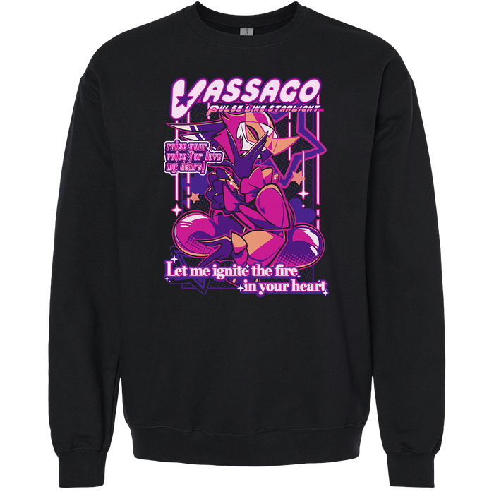Crewneck Sweatshirt - Vassago - From Helluva Boss with Love *LIMITED STOCK*