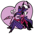 Crimson - Heart Breaker - Enamel Pin *LAST CHANCE*