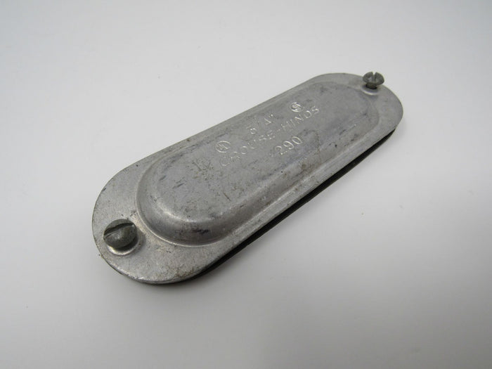 Crouse-Hinds-Conduit-Body-Cover-290-Zinc-Galvanized-752 1