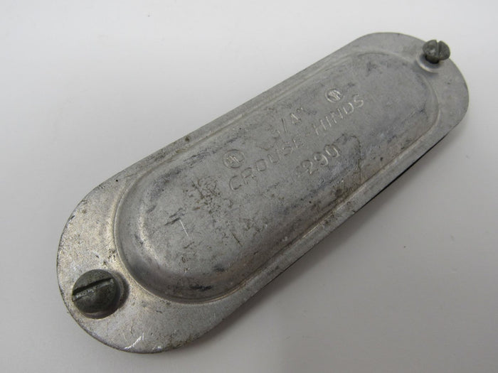 Crouse-Hinds-Conduit-Body-Cover-290-Zinc-Galvanized-752 2
