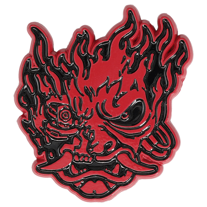 Cyberpunk 2077 Oni Mask Pin *LAST CHANCE*