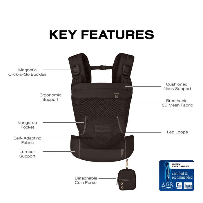 LAYA Carrier - Chocolate Brown
