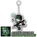 Deimos - Night Watch Keychain GLOWS IN THE DARK *LIMITED STOCK*