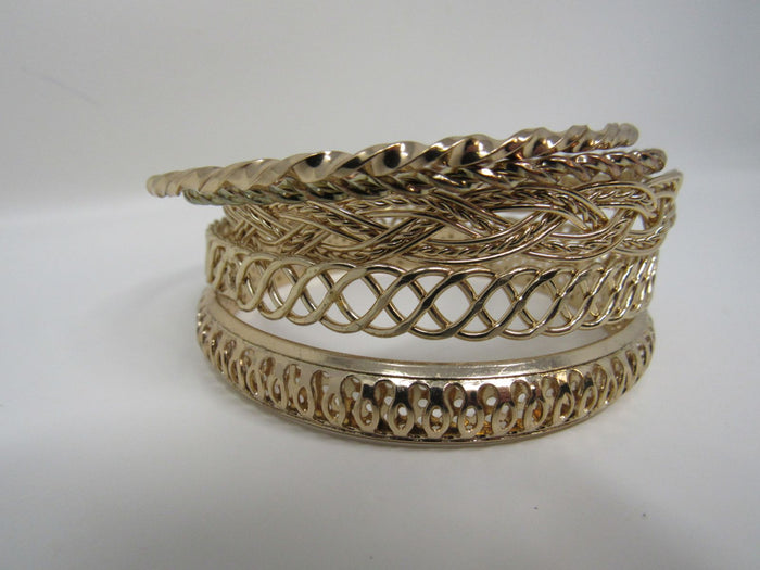 Designer-Bangle-Bracelet-Set-of-5-Copper-Female-Adult-Metallics-546 8