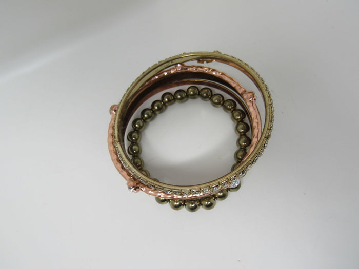 Designer-Bangle-Bracelet-Set-of-5-Female-Adult-Metallics-554 6