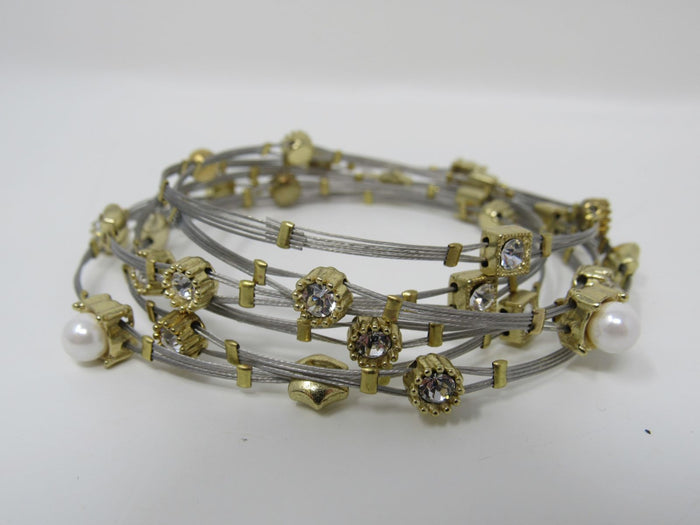 Designer-Bangle-Bracelet-Set-of-6-Pearls-Female-Adult-564 5