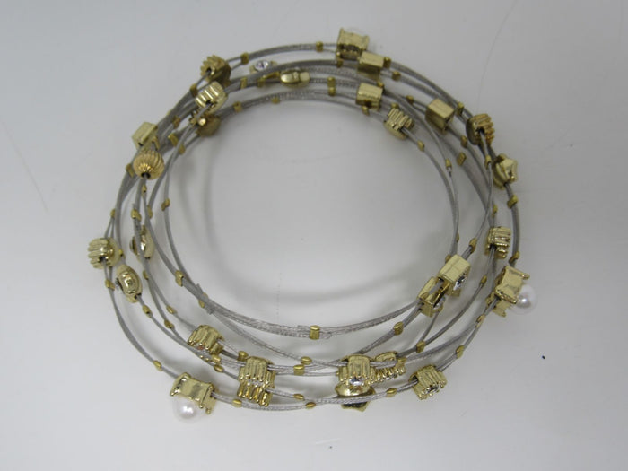Designer-Bangle-Bracelet-Set-of-6-Pearls-Female-Adult-564 6