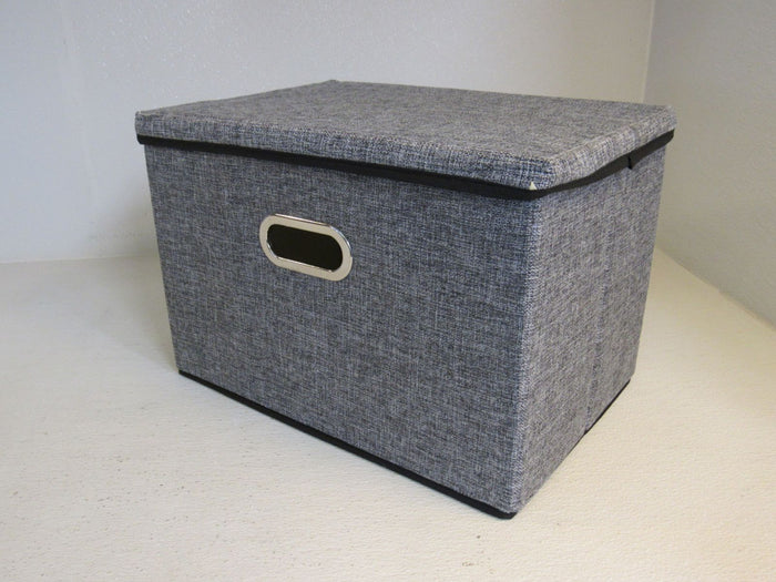 Designer-Collapsible-Storage-Bin-with-Lid-Lightweight-and-Durable-558 1