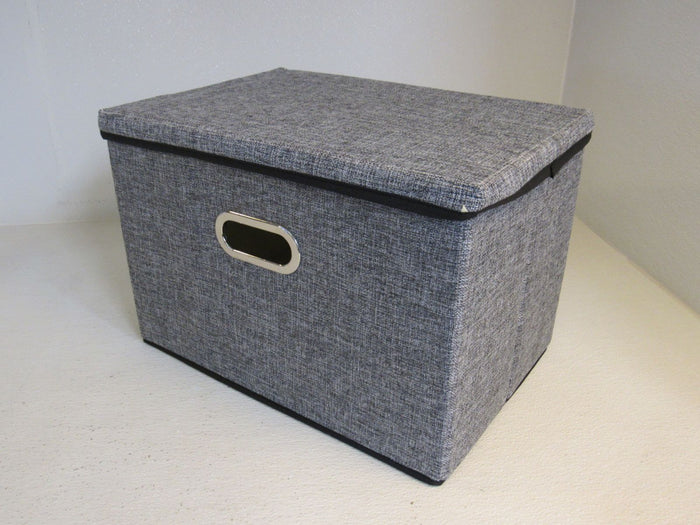 Designer-Collapsible-Storage-Bin-with-Lid-Lightweight-and-Durable-558 2