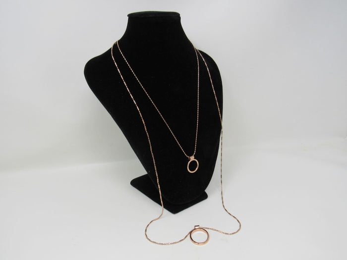 Designer-Double-Chain-Pendant-Necklace-Copper-Female-Adult-582 1