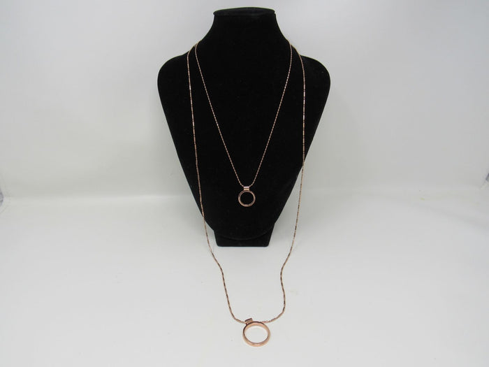 Designer-Double-Chain-Pendant-Necklace-Copper-Female-Adult-582 3
