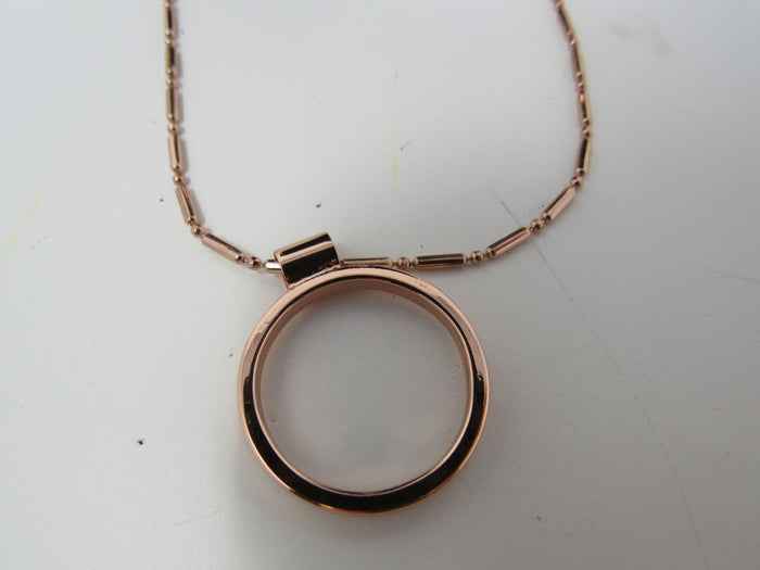 Designer-Double-Chain-Pendant-Necklace-Copper-Female-Adult-582 4