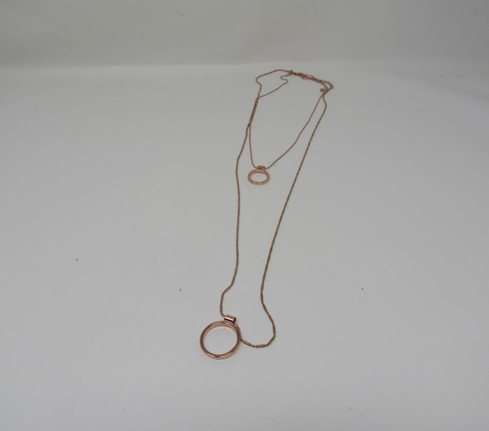 Designer-Double-Chain-Pendant-Necklace-Copper-Female-Adult-582 5
