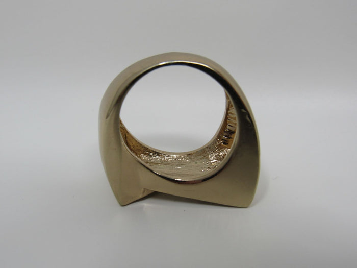 Designer-Fashion-Ring-Triangle-Shaped-Female-Adult-Size-454 6