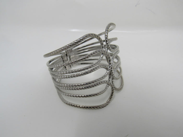 Designer-Hinged-Cuff-Multilayer-Bracelet-Silver-Female-Adult-502 1