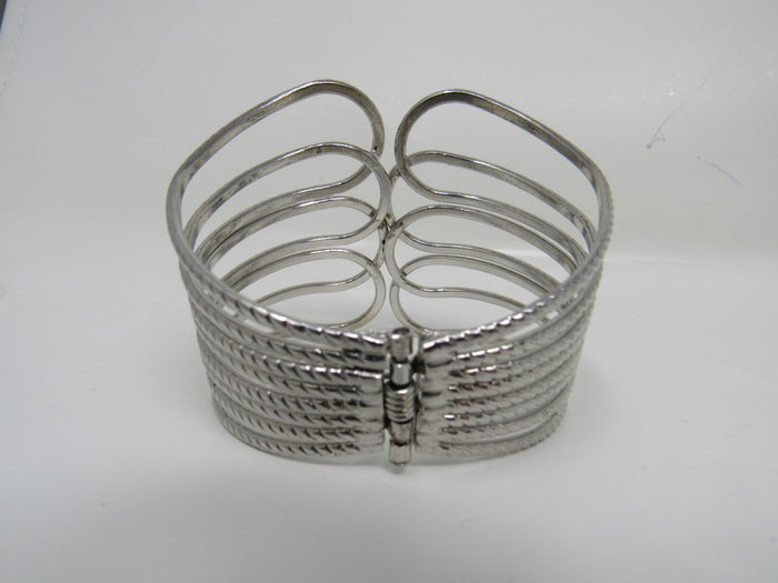 Designer-Hinged-Cuff-Multilayer-Bracelet-Silver-Female-Adult-502 5