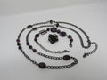 Designer-Matching-Earrings-Bracelet-and-Necklace-Female-Adult-Size-Purples-498 1