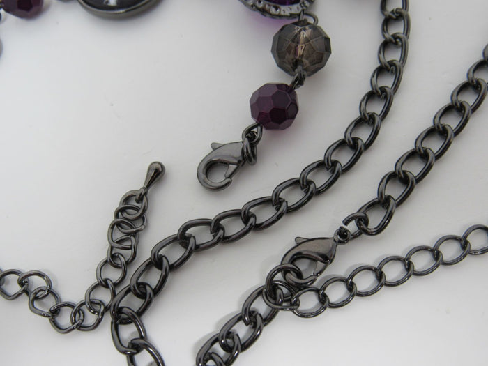 Designer-Matching-Earrings-Bracelet-and-Necklace-Female-Adult-Size-Purples-498 7