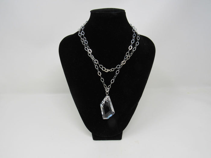 Designer-Pendant-Chain-Link-Necklace-Silver-Clear-Pendant-Female-Adult-578 3