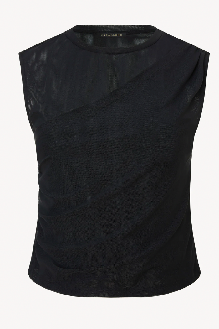 DEVI TOP IN BLACK