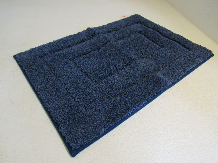 Dexi-Sweet-Home-Bath-Rug-24in-x-16in-Navy-Non-Slip-Absorbent-Polyester-898 2