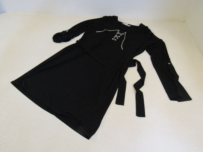 Michael-Kors-Dress-Black-Size-M-Female-Adult-Size-M-Solid-392 1