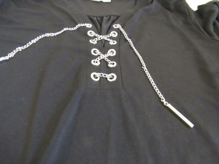 Michael-Kors-Dress-Black-Size-M-Female-Adult-Size-M-Solid-392 2