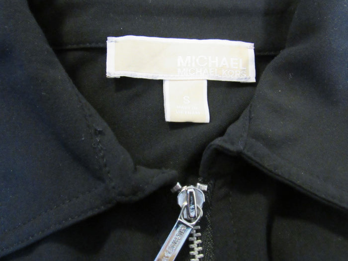 Michael-Kors-Dress-Black-Zip-Up-Female-Adult-Size-S-Solid-388 5