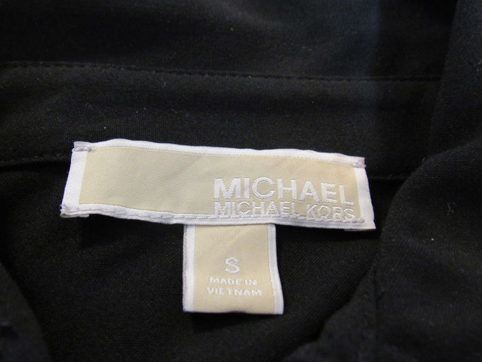 Michael-Kors-Dress-Black-Zip-Up-Female-Adult-Size-S-Solid-388 6