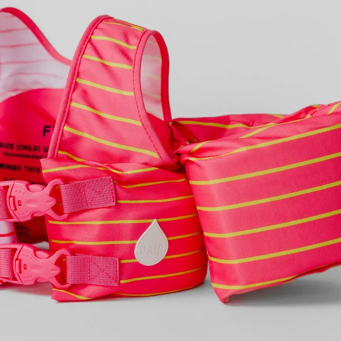 Drip Floats Pink Lemonade Stripe Kids Float