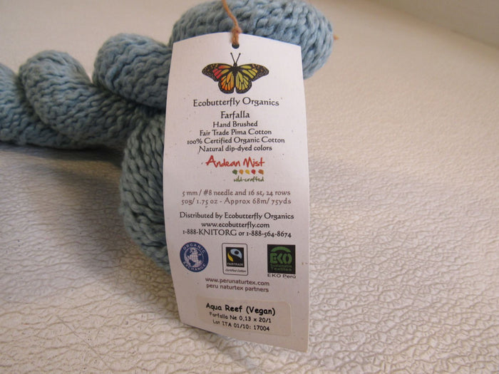 Ecobutterfly-Organics-Farfalla-Hand-Brushed-Yarn-2-Skeins-1-Ball-75-Yards-Each-140 5