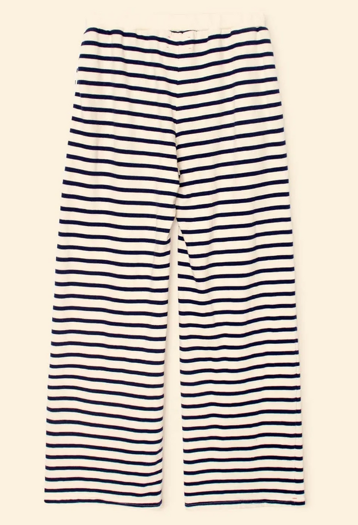 EMMETTE SWEATPANT IN NATURAL STRIPE