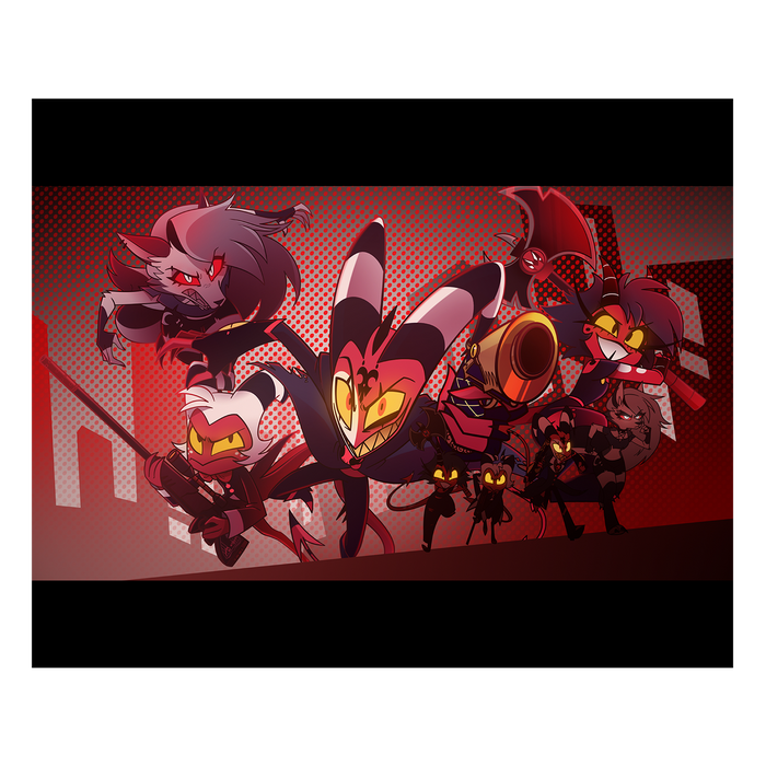 Ending Scene Action Shot Poster Print